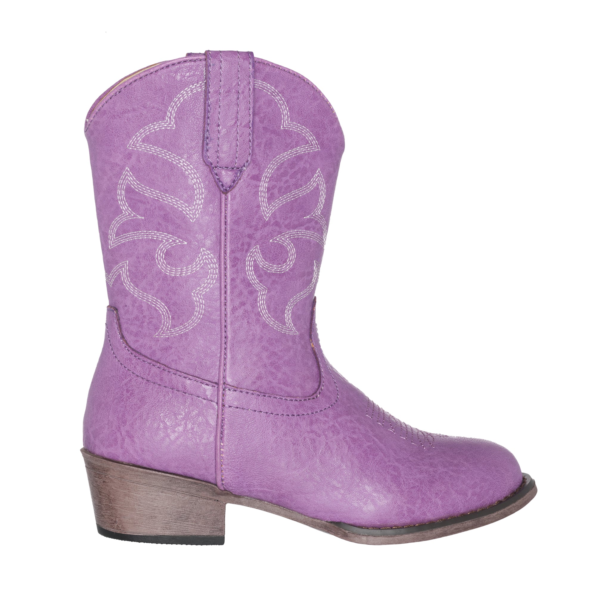 Children Western Kids Cowboy Boot | Monterey Purple for Girls by Silver Canyon