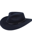 Silver Canyon Men’s Stillwater Wool Felt Water Repellent Crushable Outback Western Hat