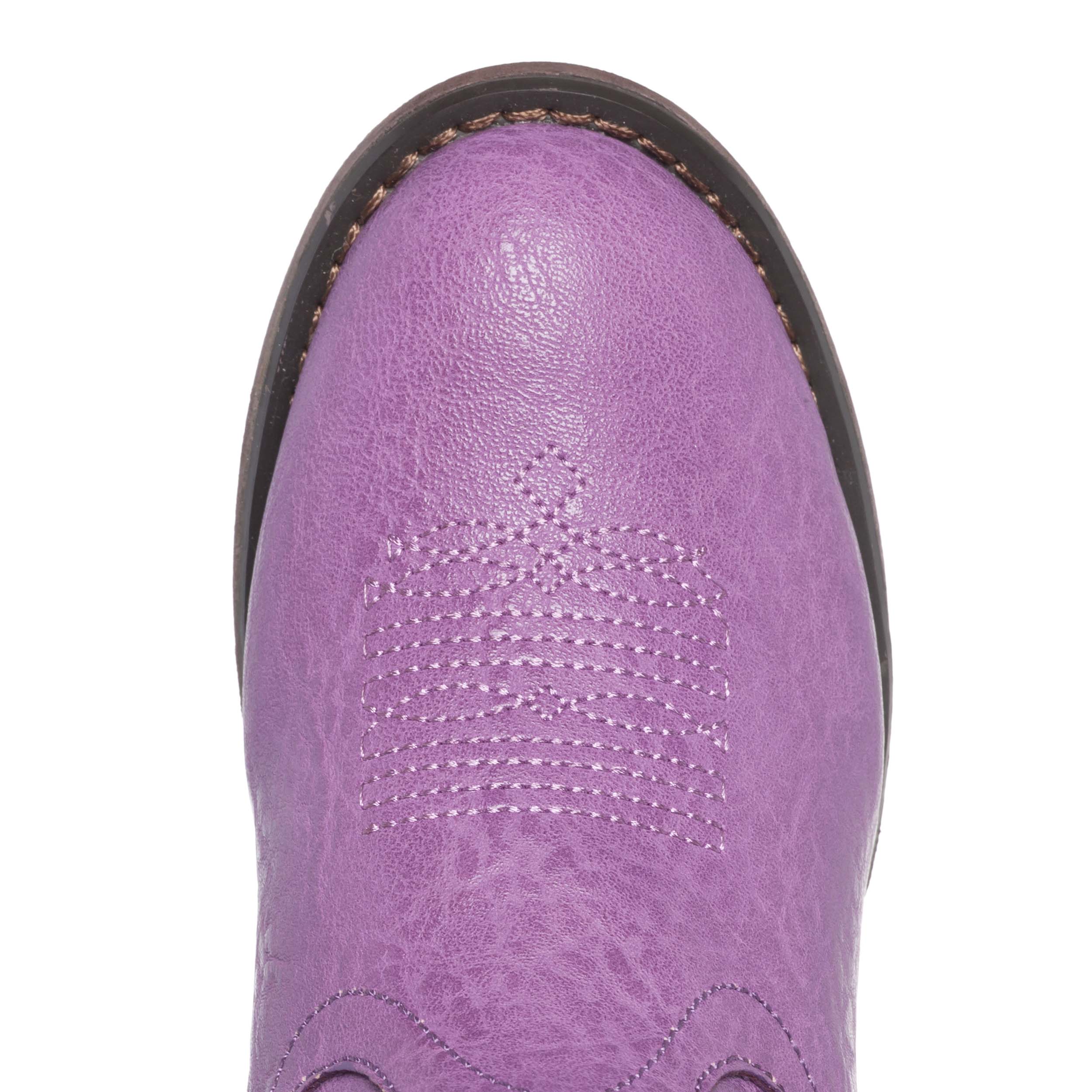 Children Western Kids Cowboy Boot | Monterey Purple for Girls by Silver Canyon