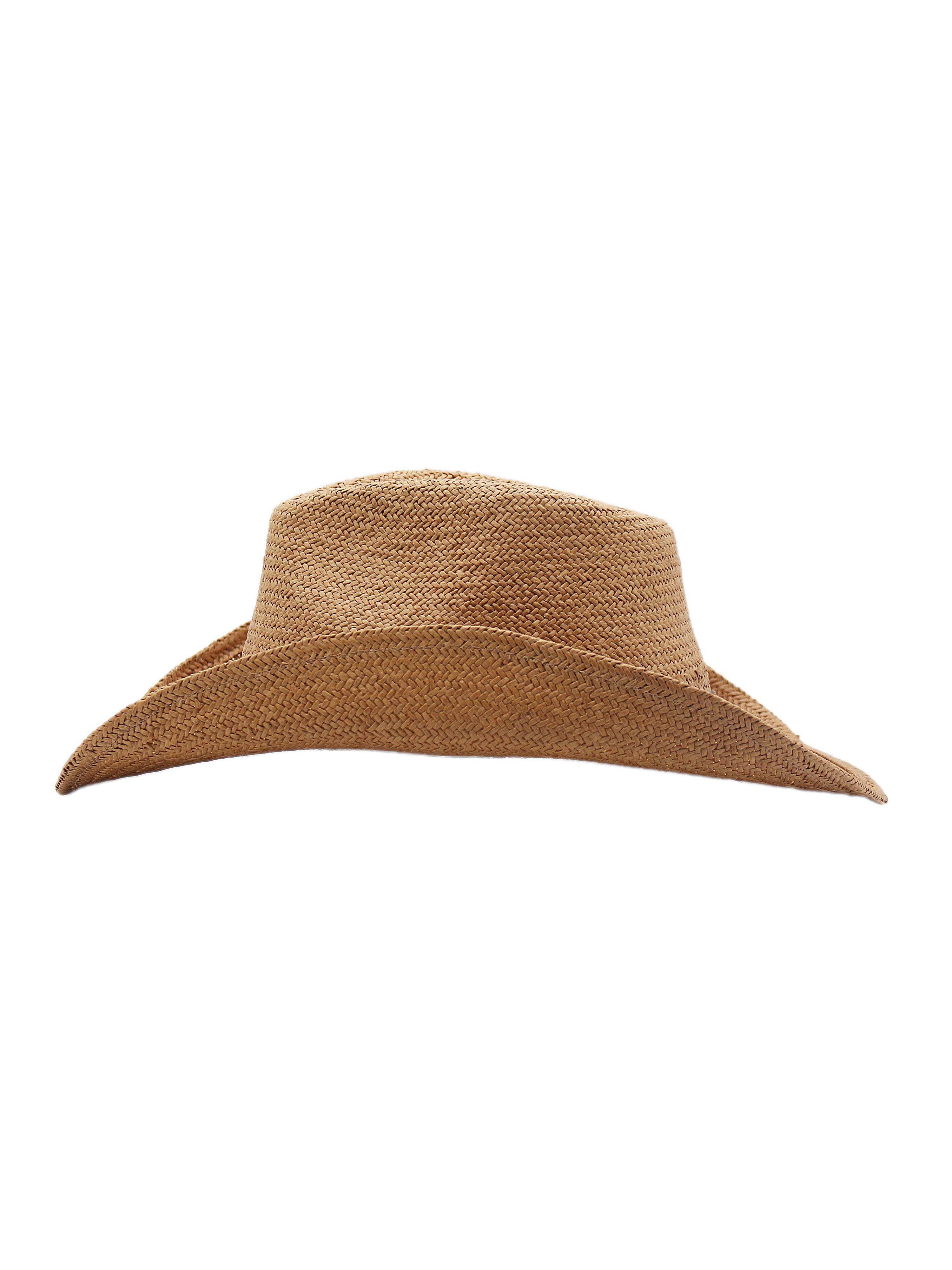 Silver Canyon Men&#39;s Phoenix Straw Shapeable Western Cowboy Sun Hat - Natural