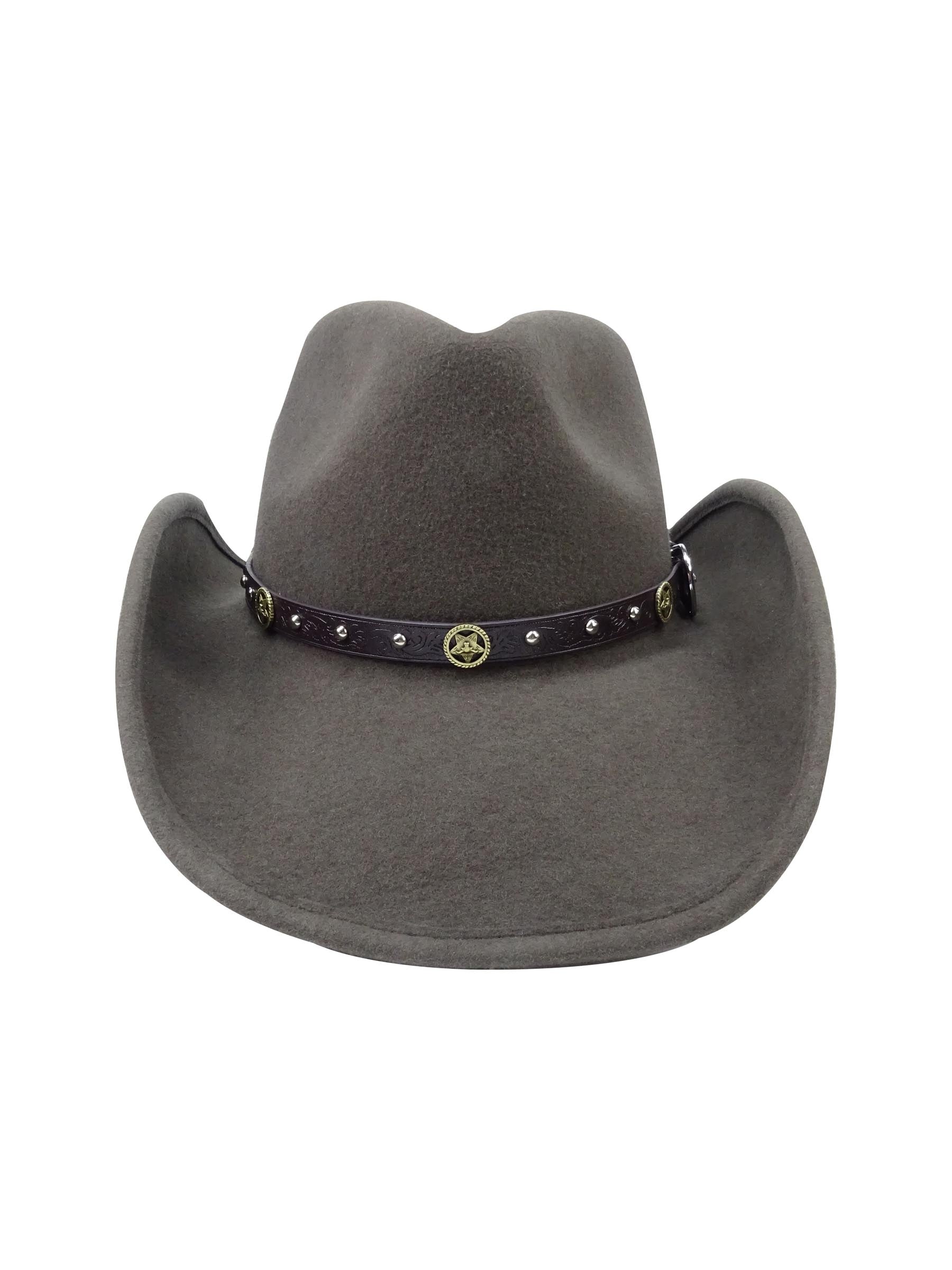 Western Hat Band for Cowboy Hats by Silver Canyon, Vegan Leather with –  Silver Canyon Boot and Clothing Company