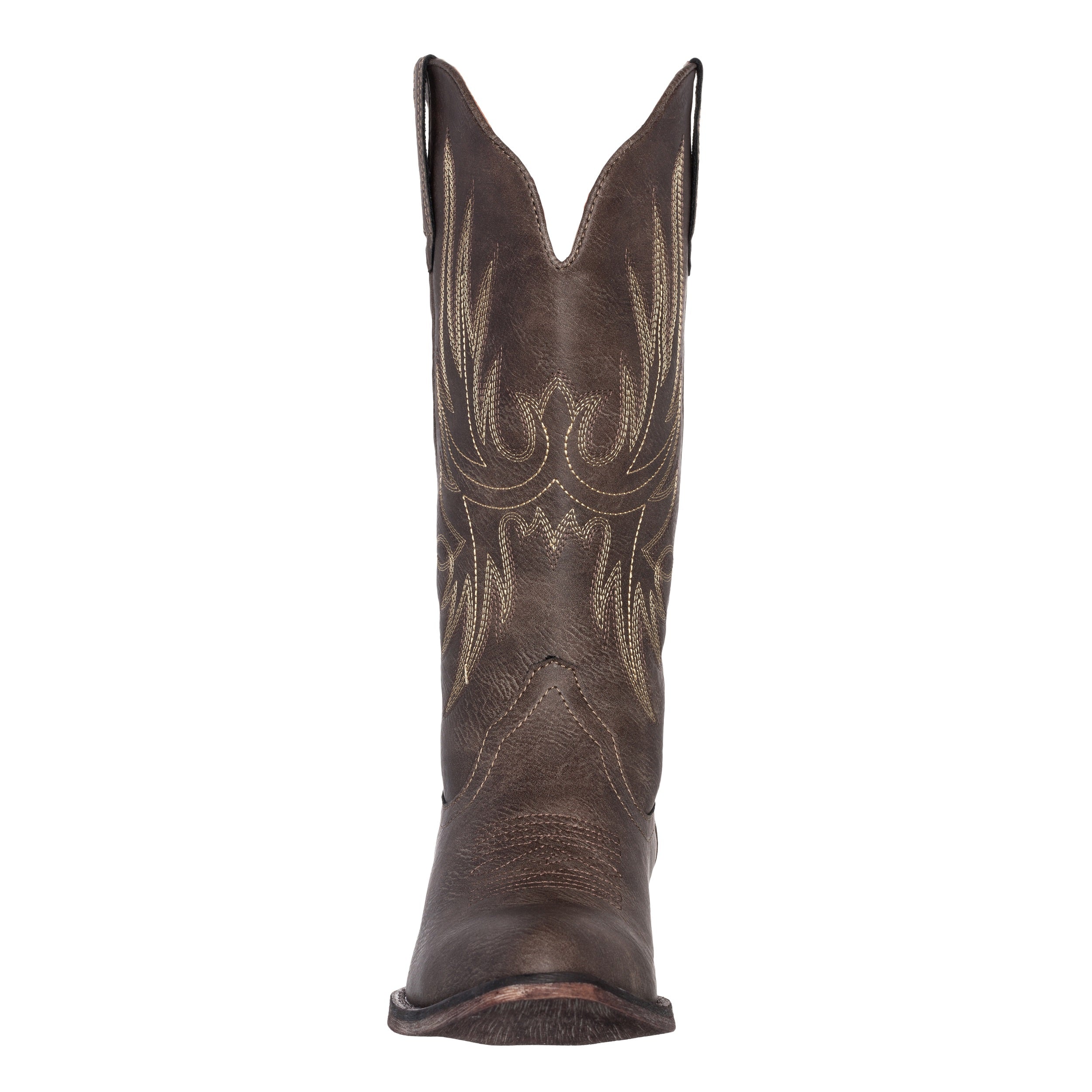Women&#39;s Western Cowgirl Cowboy Boot | Brown Dallas Pointed Toe by Silver Canyon