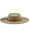 Silver Canyon Women’s Gambler Telescope Wool Felt Water Repellent Crushable Wide Brim Putty Western Hat