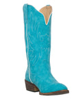 Women's Western Turquoise Cowboy Boot Cimmaron Country Round Toe by Silver Canyon